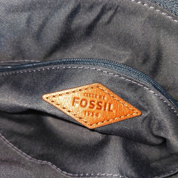 Fossil Kinley Small Crossbody Teal/Brown ZB7610-725 NWOT - Picture 11 of 12